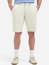 No Excess Chino Short Stretch Ecru Model / Voorkant