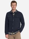 No Excess Cardigan Full Button Heavy Knit Navy Model / Voorkant