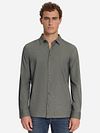No Excess Shirt Twill Jersey Cement Model / Voorkant