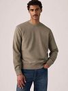 Levi's Sweater Logo Taupe Model / Voorkant