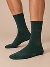 Tommy Hilfiger Classic Skarpetki Groen Zwart Zestaw 2 Par Model / Voorkant