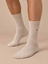 Tommy Hilfiger Classic Skarpety 2-Pack Beżowe Model / Voorkant