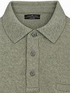 CASAMODA Longsleeve Polo Structure Green
