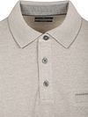 CASAMODA Long Sleeve Poloshirt Structure Grey Product / Detail
