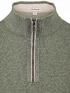 CASAMODA Halfzip Sweter Structure Zielony melanż Product / Detail