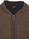 CASAMODA Kofta Zip Structure Brun