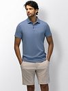 State of Art Polo-shirt Soft Piqué Lyseblå Model / Voorkant