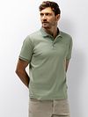 State of Art Polo Effectknit Grønn Model / Voorkant