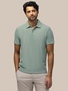 State of Art Polo Shirt Jersey Drop Needle Jade Model / Voorkant