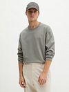 Marc O'Polo Heavy Langarm-T-Shirt Graphite Dust Model / Voorkant
