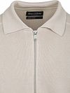 Marc O'Polo Cardigan Zip Grey Silk