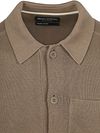 Marc O'Polo Strikkede Overskjorte Taupe Product / Detail