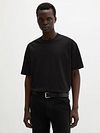 Marc O'Polo Heavy T-Shirt Navy Model / Voorkant