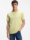 BOSS T-shirt Tegood Lime Model / Voorkant