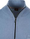 BOSS Kanobix Half Zip Sweater Blue