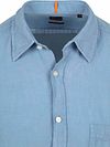 BOSS Relegant Hemd Leinen Blau Product / Detail