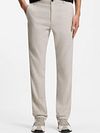BOSS Chino Sanderson Linen Blend Ecru Model / Voorkant