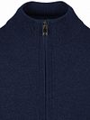 Olymp Half Zip Trui Wol Navy Product / Detail
