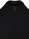 Olymp Half Zip Trui Wol Zwart Product / Detail