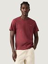 Levi's T-shirt Original Oxblood Röd Model / Voorkant