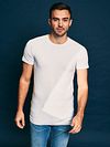 Alan Red Ottawa T-shirt Stretch Wit (3-Pack) Model / Voorkant met Bram