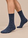 Tommy Hilfiger Chaussettes Lot de 2 paires Bleu Marine Model / Voorkant