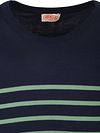 Armor-Lux Etel T-Shirt Stripes Navy Green Product / Detail