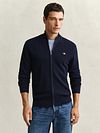 Gant Cardigan Navy Model / Voorkant