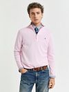 Gant Half Zip Pullover Light Pink Model / Voorkant