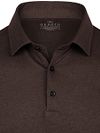 Desoto Longsleeve Poloshirt Essential Braun