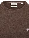 Gant Pullover Lamswol Bruin