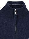 Gant Halfzip Lamswol Trui Navy