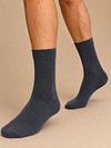 Suitable Merino Socks Jeans Blue 2-Pack Model / Voorkant