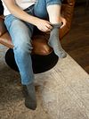 Suitable Merino Sokken Grijs 6-Pack Model / Voorkant