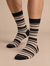 Suitable Chaussettes Lot de 3 Imprimé Noir Multicolore Model / Voorkant