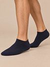 Suitable Chaussettes Courtes Lot de 3 Bleu Foncé Model / Voorkant
