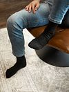 Suitable Merino Socks Anthracite 2-Pack Model / Voorkant