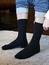 Suitable Merino Socks Anthracite 2-Pack Model / Sfeerbeeld