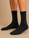 Suitable Merino Socks Black 2-Pack Model / Voorkant