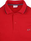 Sun68 Polo Petites Rayures Collar Rouge Product / Detail