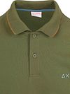 Sun68 Poloshirt Små Stribet Krave Olivenfarvet Product / Detail