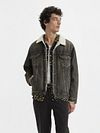 Levi's Sherpa Jacket Denim Anthracite