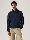 Levi's Sweat Half Zip Navy Model / Voorkant