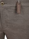 Alberto Lou Chino Flanell Herringbone Braun