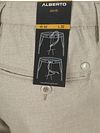 Alberto Jump Spodnie Flanelowe Beige Product / Detail