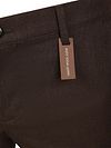 Alberto Lou Chino Flannel Herringbone Brown
