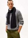 Tommy Hilfiger Rib Schal Anthrazit Model / Voorkant