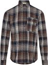 Anerkjendt Hemd Leif Karos Braun Navy kaufen | 901238-3059 | Suitable