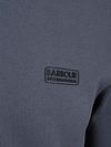 Barbour International Longsleeve Piqué Poloshirt Washed Charcoal