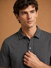 King Essentials The James Polo Anthracite Model / Voorkant